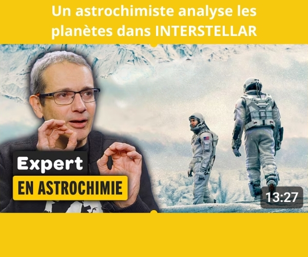 Un Astrochimiste analyse les planètes dans INTERSTELLAR