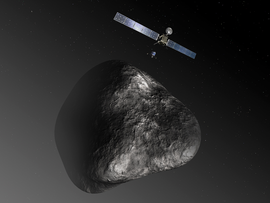 Rosetta and Philae at comet